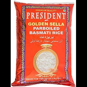 President Golden Sella Parboiled Basmati Rice